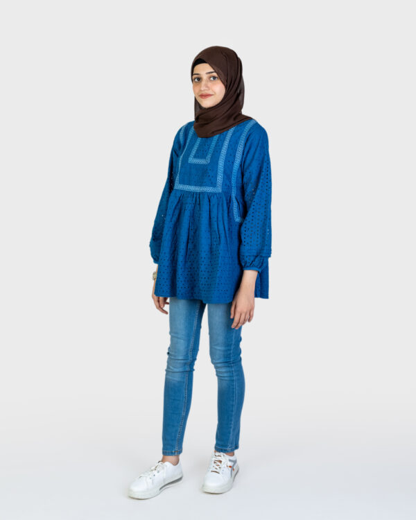 LIMITED STOCK <br> Azzurra Long Sleeve Top - Image 2